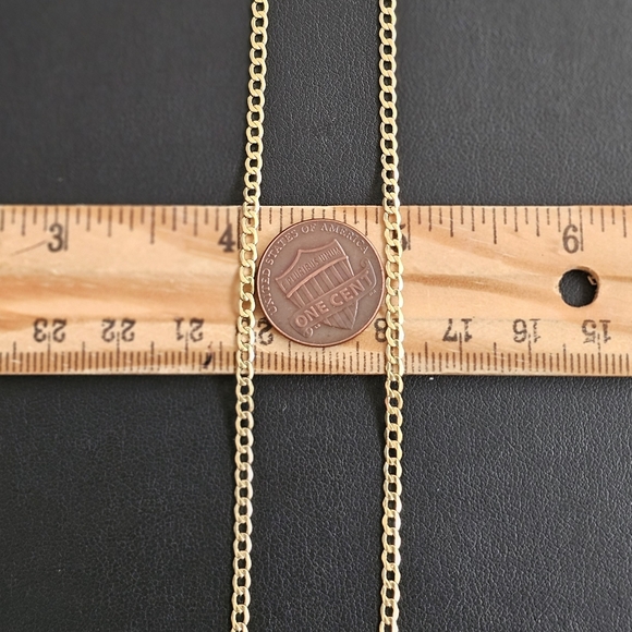 14k gold necklace 20 inch - Picture 4 of 6